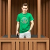 The 2025 summer new youth round-neck short-sleeved, form-fitting and breathable men's T-shirt is a versatile and trendy half-sleeved top for men Specification image